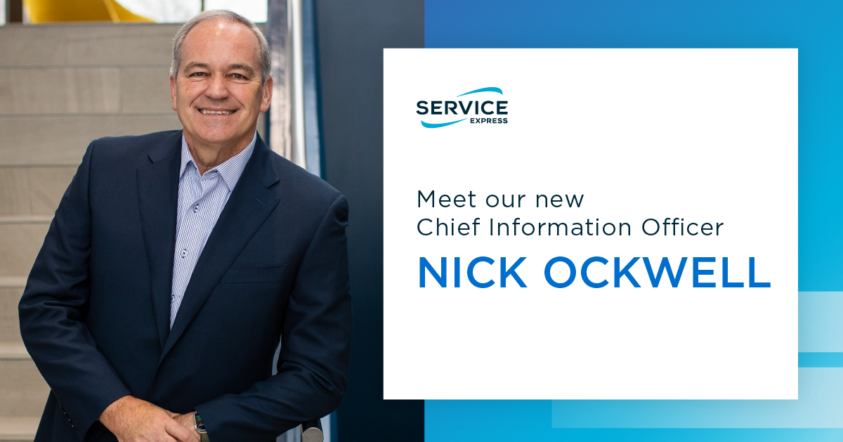 Service Express Meet Our New Chief Information Officer Nick Ockwell