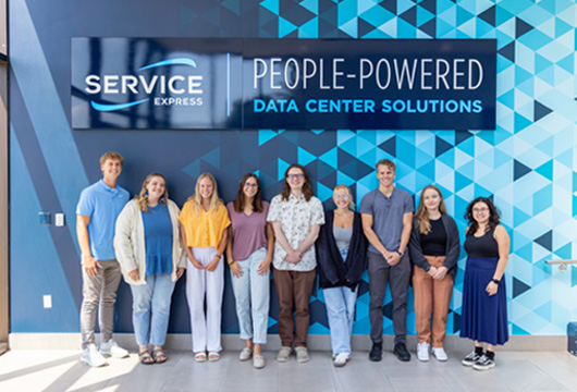 A group images of the 2024 Service Express interns