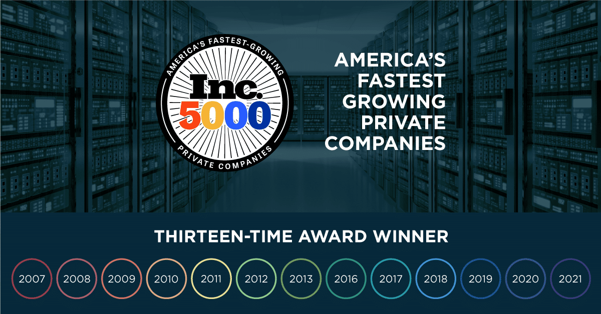 Inc 5000 America's fastest growing private companies