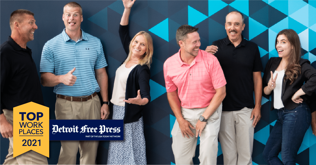 The Detroit Free Press Recognizes Service Express as a 2021 Top Workplace in Michigan