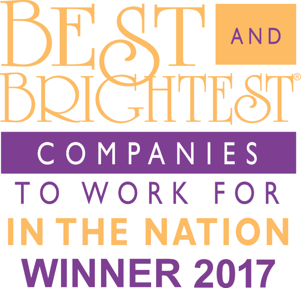 Best and Brightest Companies to Work For in the Nation Winner 2017 Logo