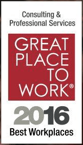 Consulting & Professional Services Great Place to Work 2016 Best Workplaces Logo