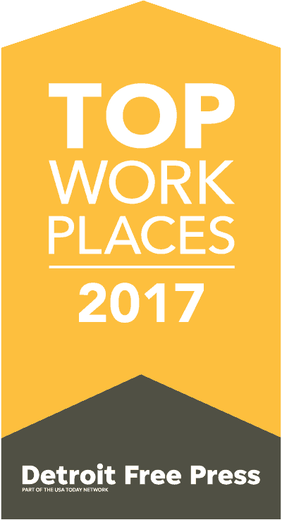 Top Work Places 2017 Detroit Free Press Logo
