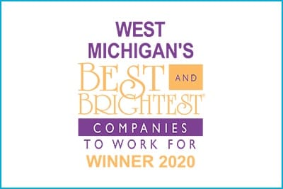 West Michigan's Best and Brightest Companies to Work For Winner 2020 Logo