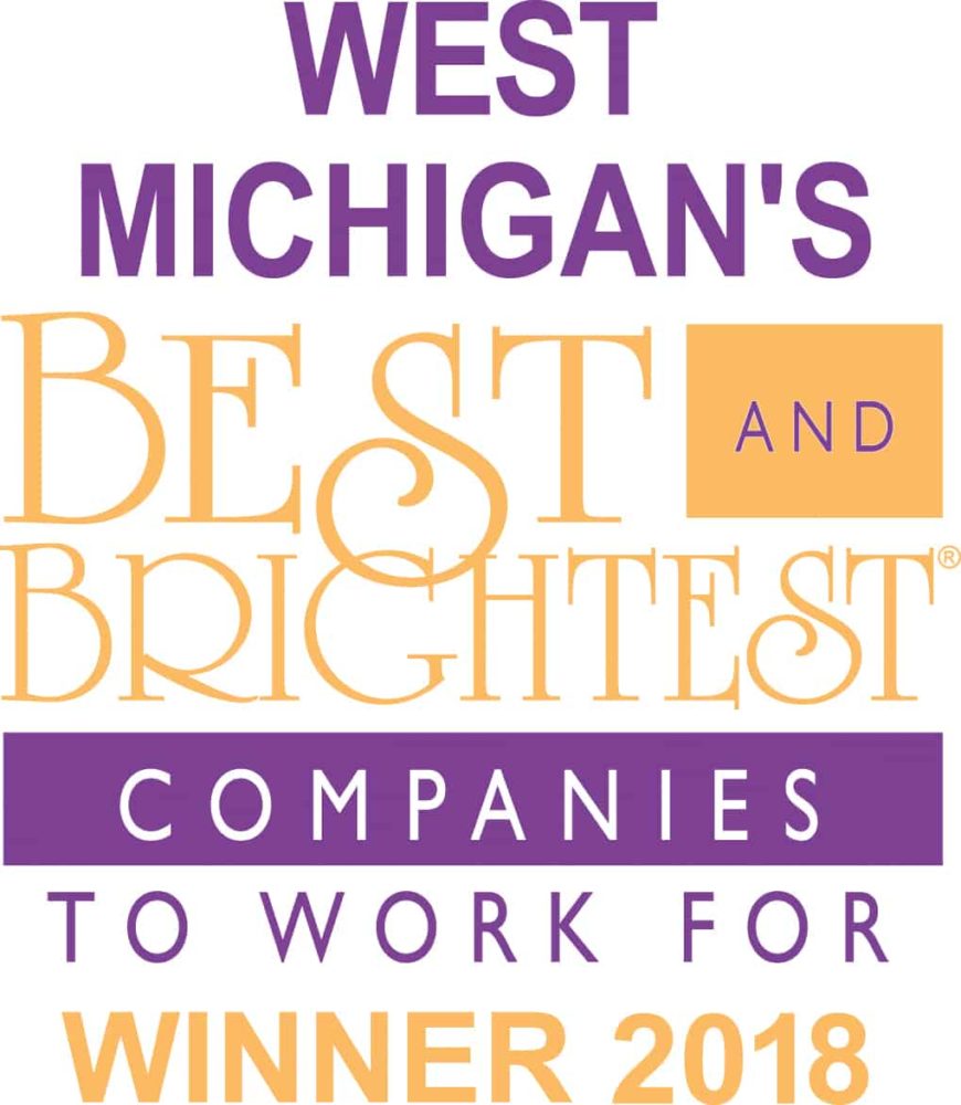 West Michigan's Best and Brightest Companies to Work For Winner 2018 Logo
