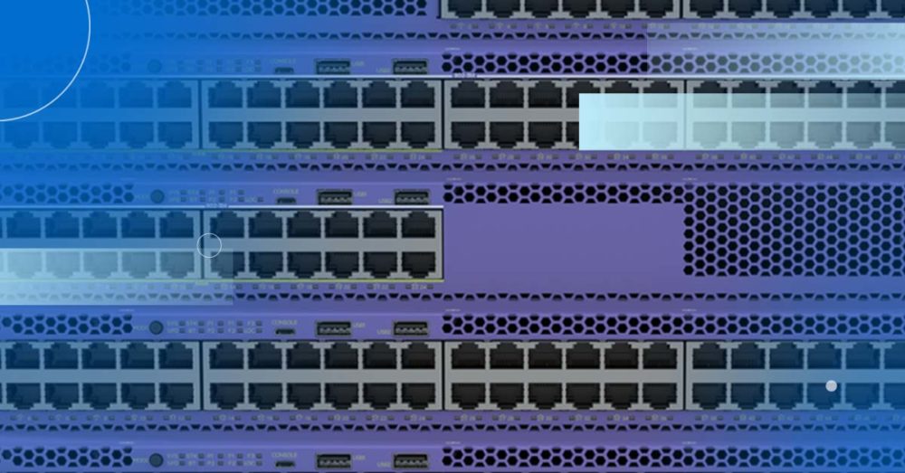 Close-Up Server Ports